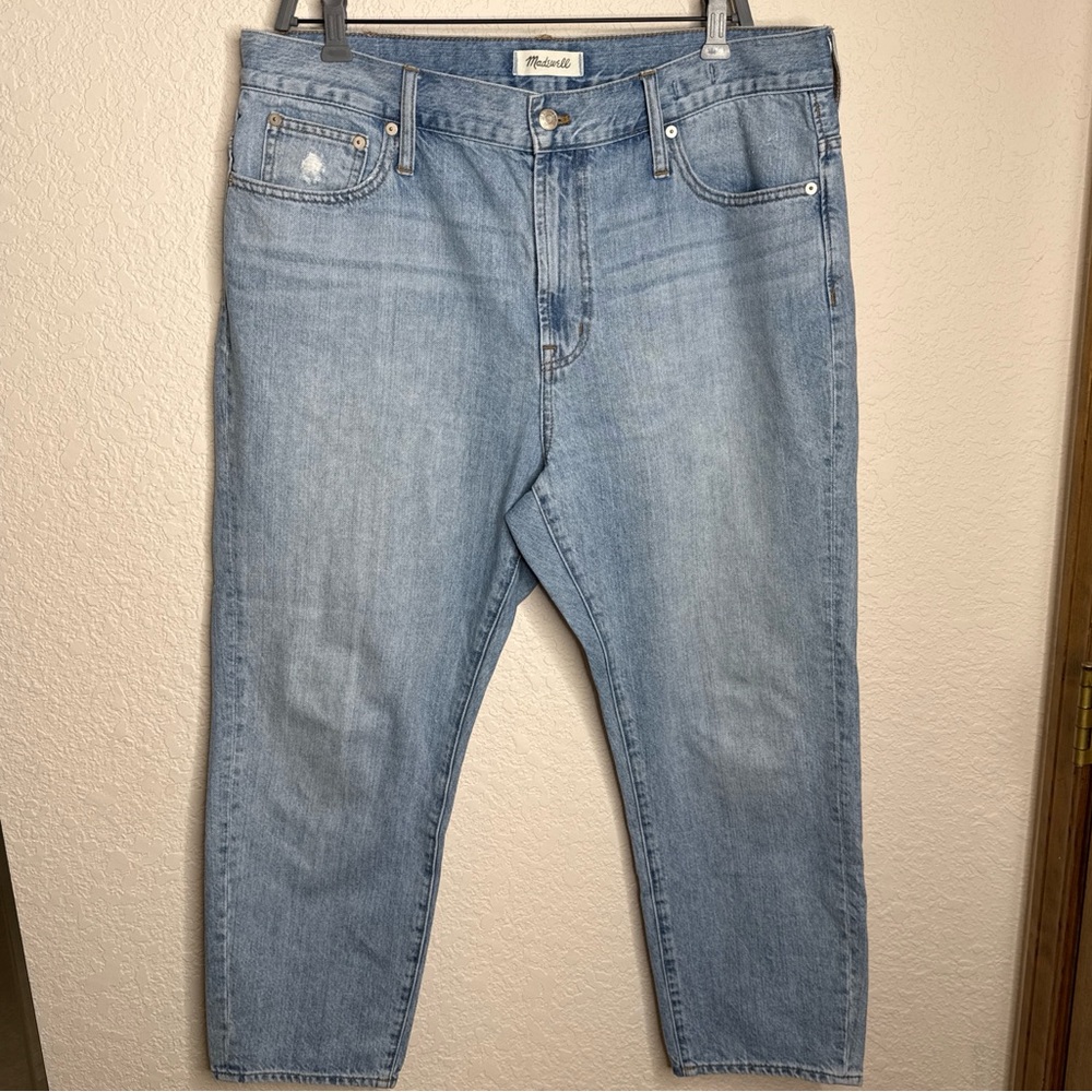 Madewell Women’s The Perfect Vintage Jean Size 33 Light denim 100% cotton